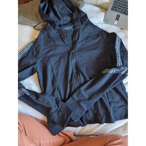 Trina Turk zip up hoodie size large